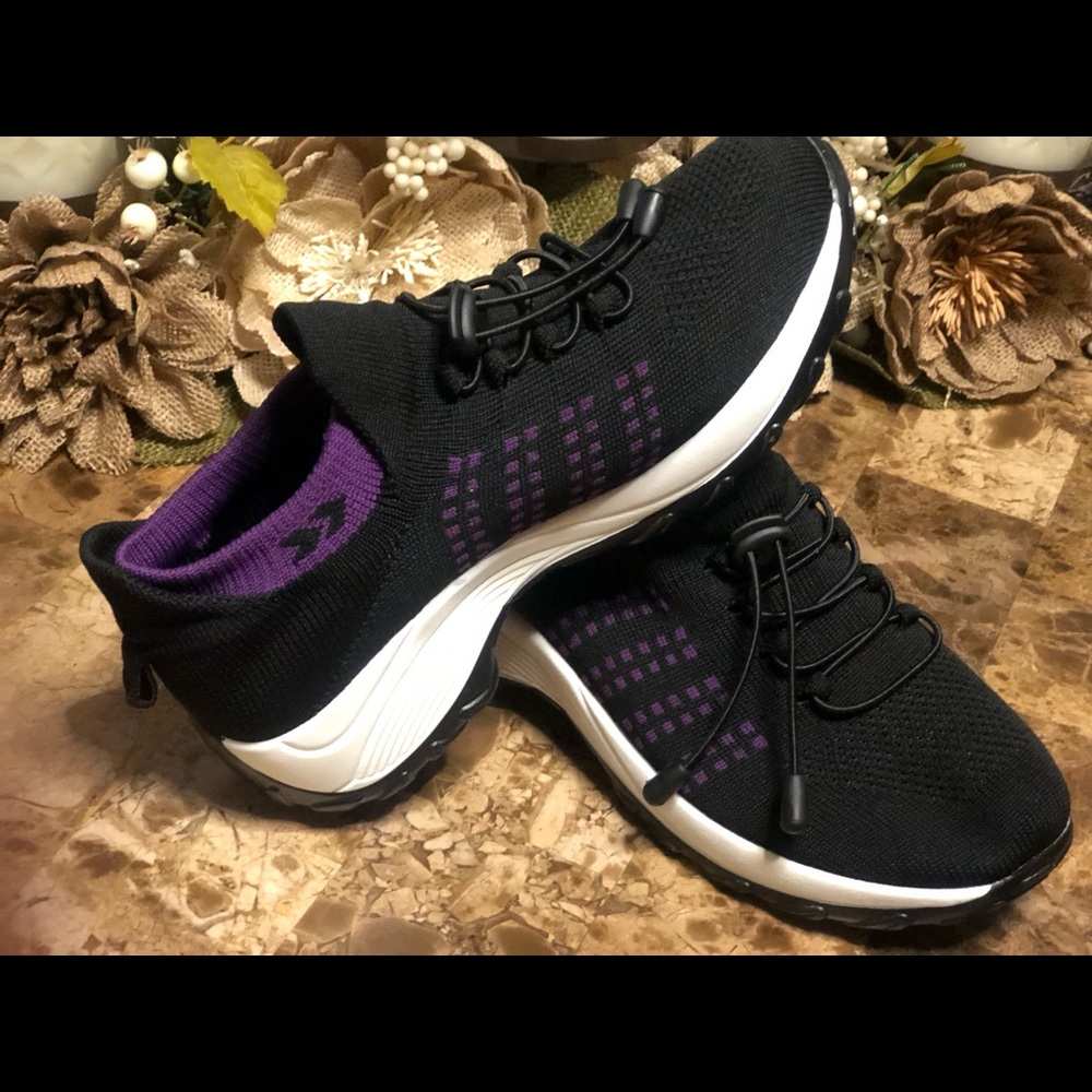 2 pairs left !!!!color :Black and purple 
Size:7.5 
Price: $50.00 
OBO